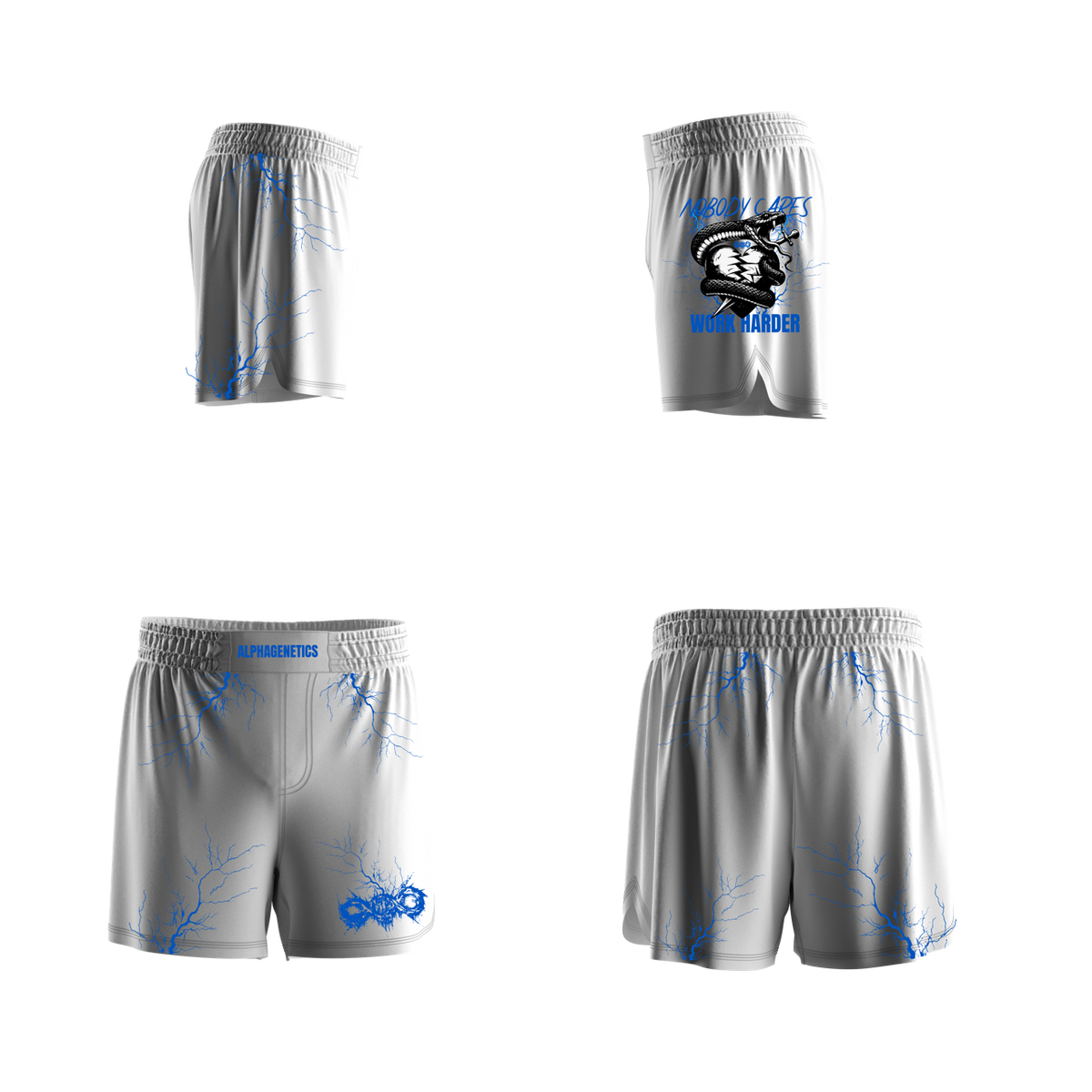 Shorts „white snake“