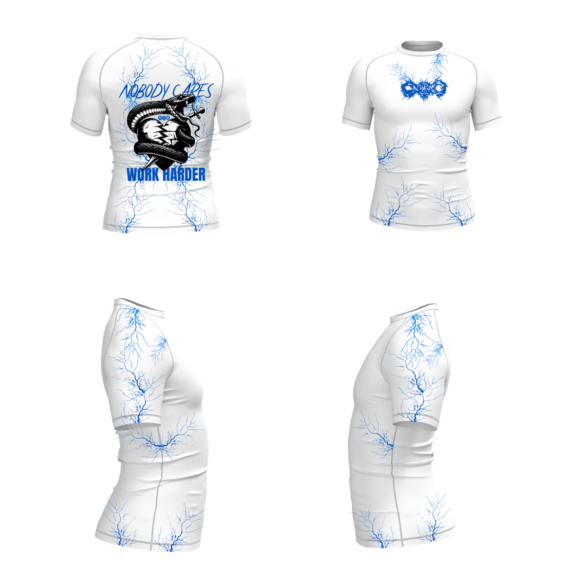 Shirt „white snake“