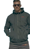 AlphaGenetics essential Zip Hoodie Black  limited edition