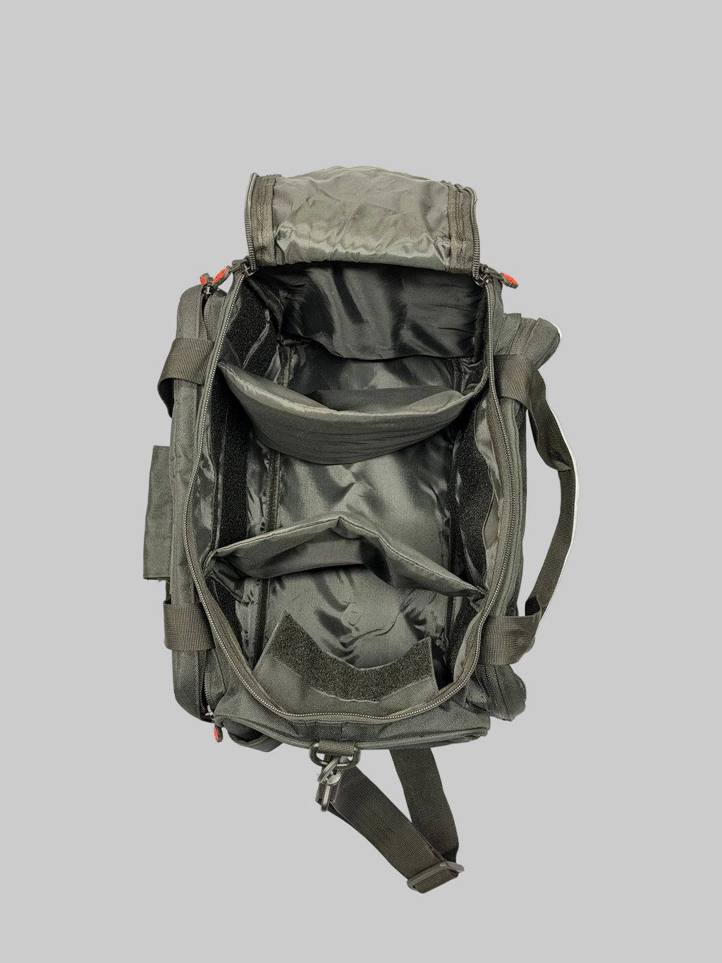Molle Hard Bag in Schwarz von AlphaGenetics – Ansicht 2