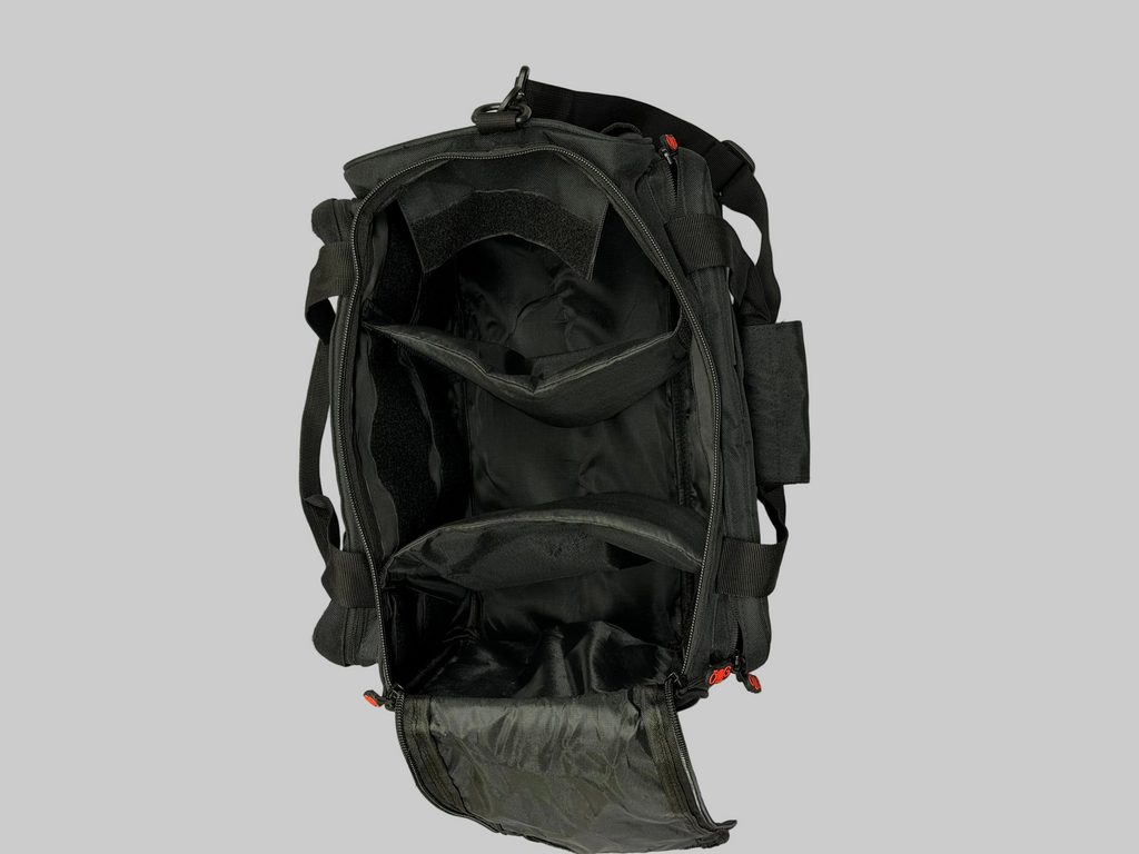Molle Hard Bag in Schwarz von AlphaGenetics – Ansicht 3