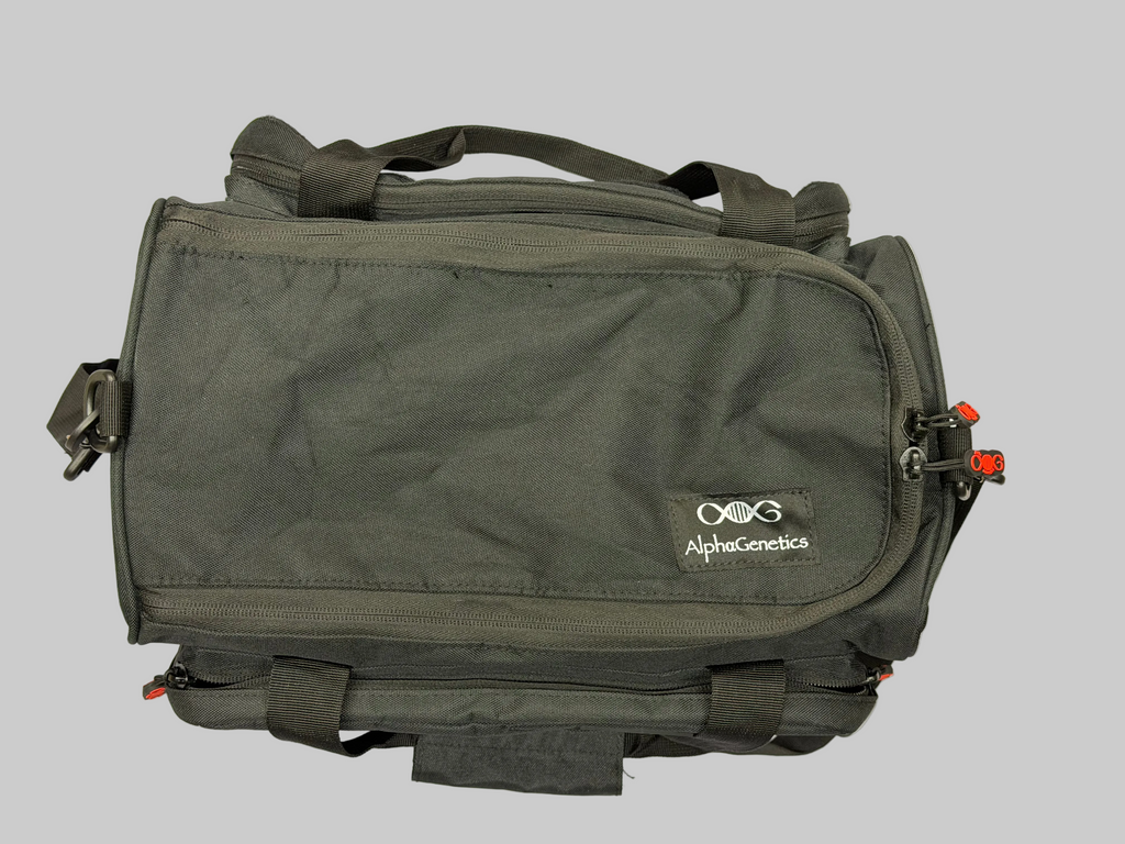 Molle Hard Bag in Schwarz von AlphaGenetics – Ansicht 5