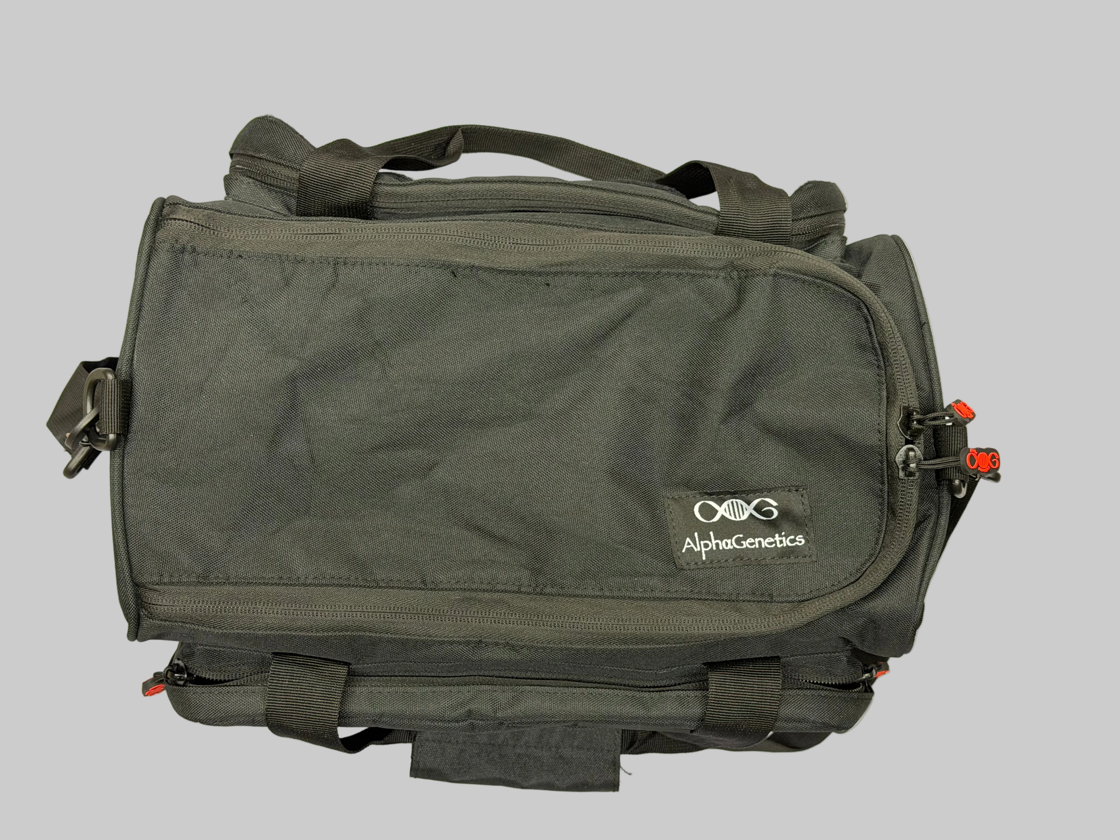 Molle Hard Bag in Schwarz von AlphaGenetics – Ansicht 5