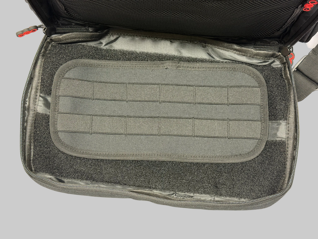 Molle Hard Bag in Schwarz von AlphaGenetics – Ansicht 6