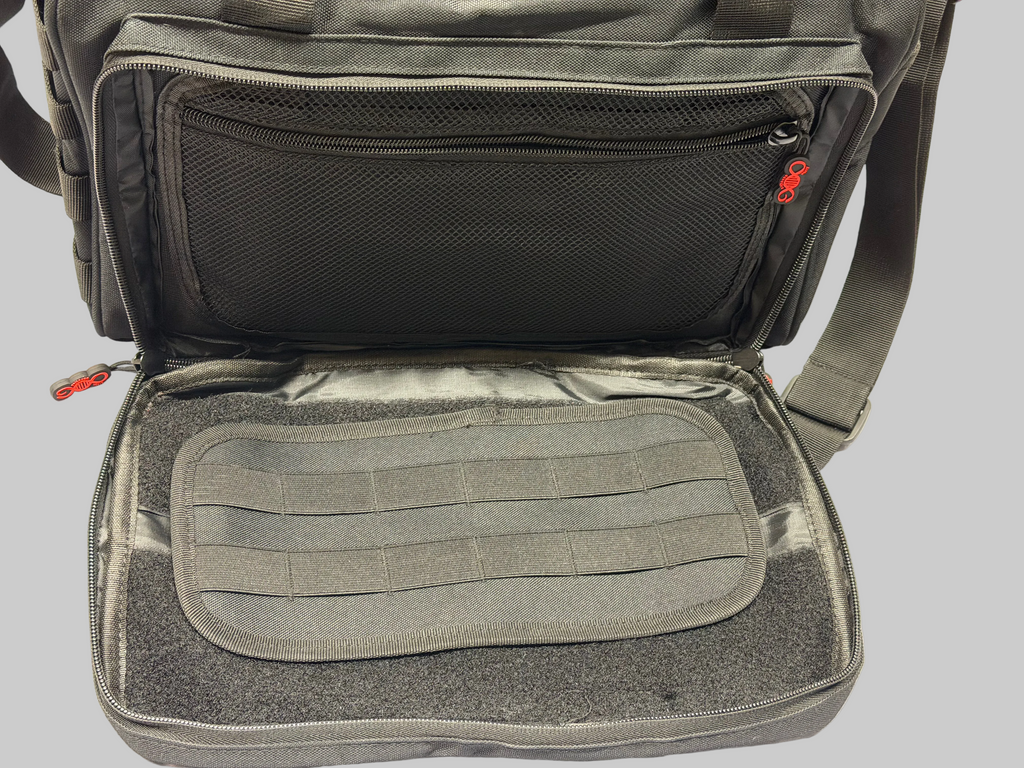 Molle Hard Bag in Schwarz von AlphaGenetics – Ansicht 7