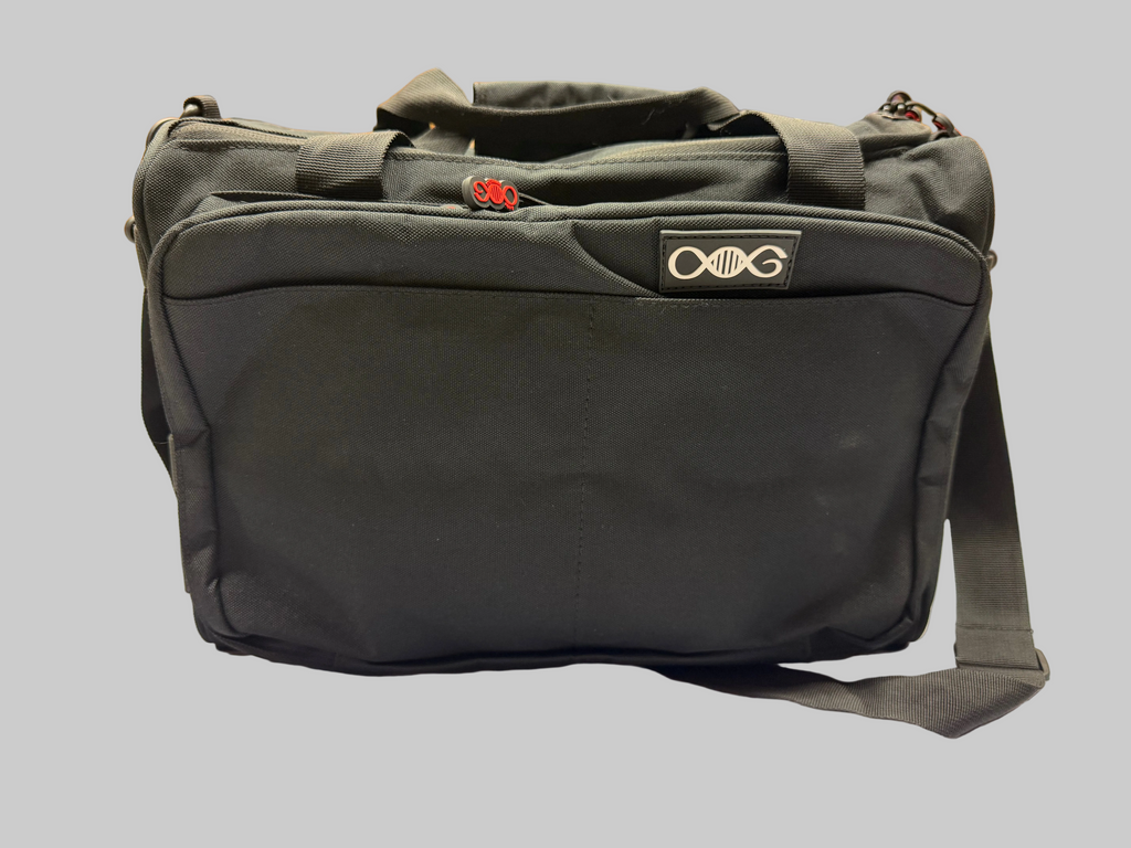 Molle Hard Bag in Schwarz von AlphaGenetics