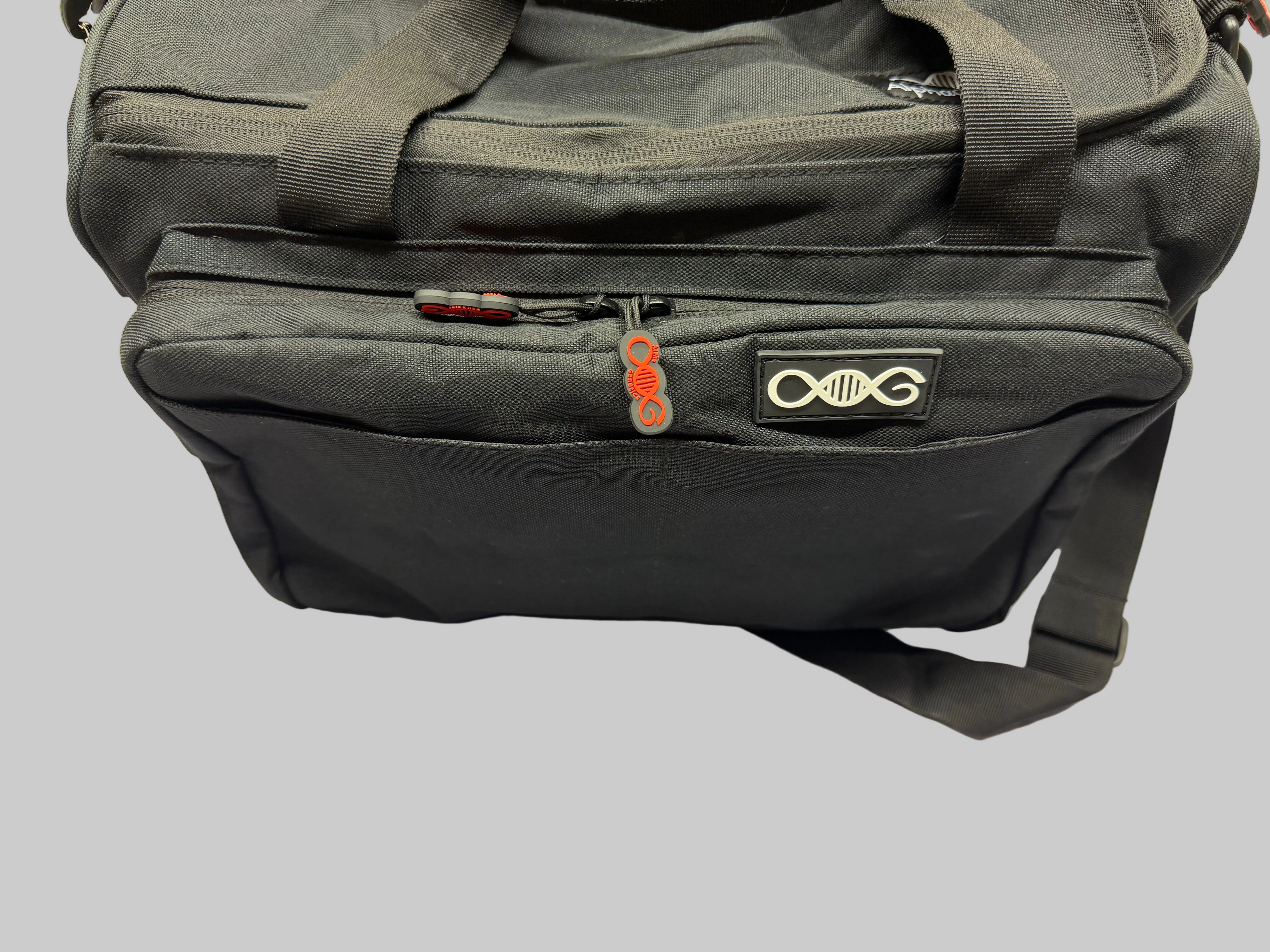 Molle Hard Bag in Schwarz von AlphaGenetics – Ansicht 8