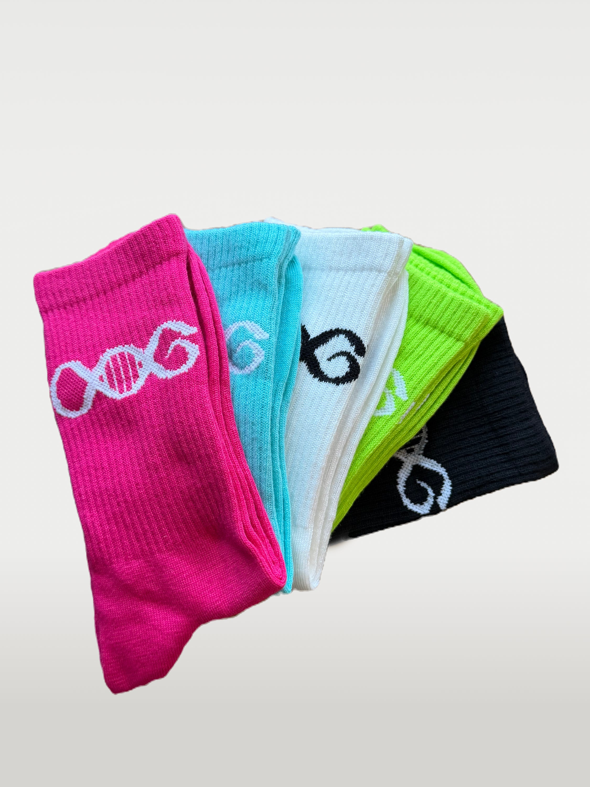 3er Set AlphaGenetics Crew Socken TERRA