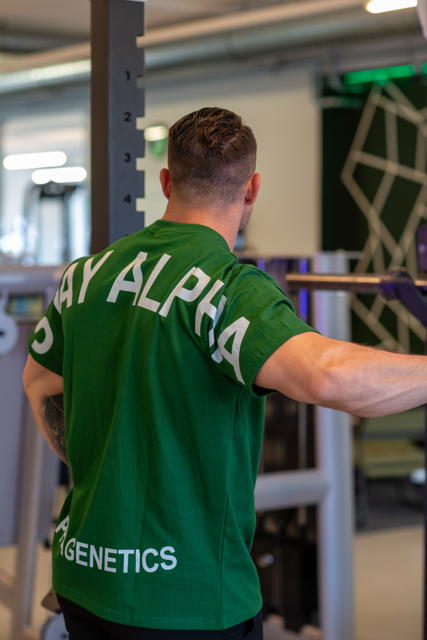 STAY ALPHA - Shirt Grün limited edition